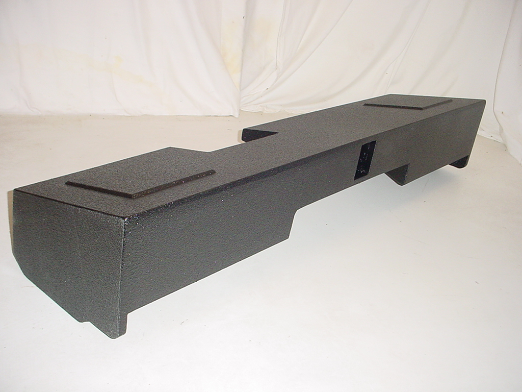 2014 and Up Chevy Double Cab Ported Subwoofer Box Sub Box 2X10